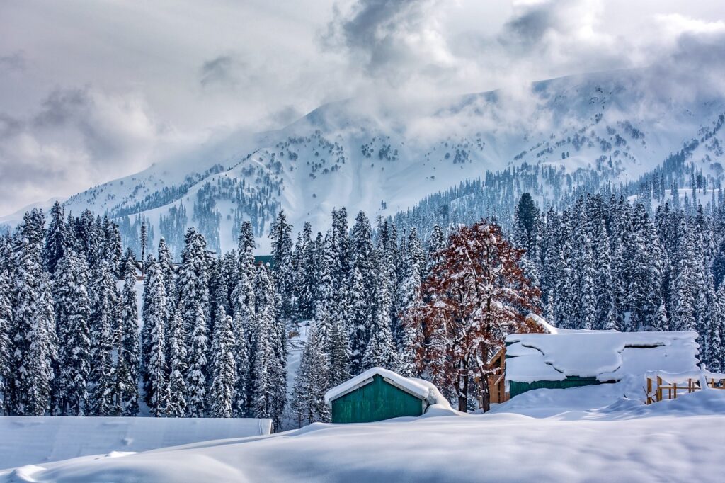 landscape, view, himalayas